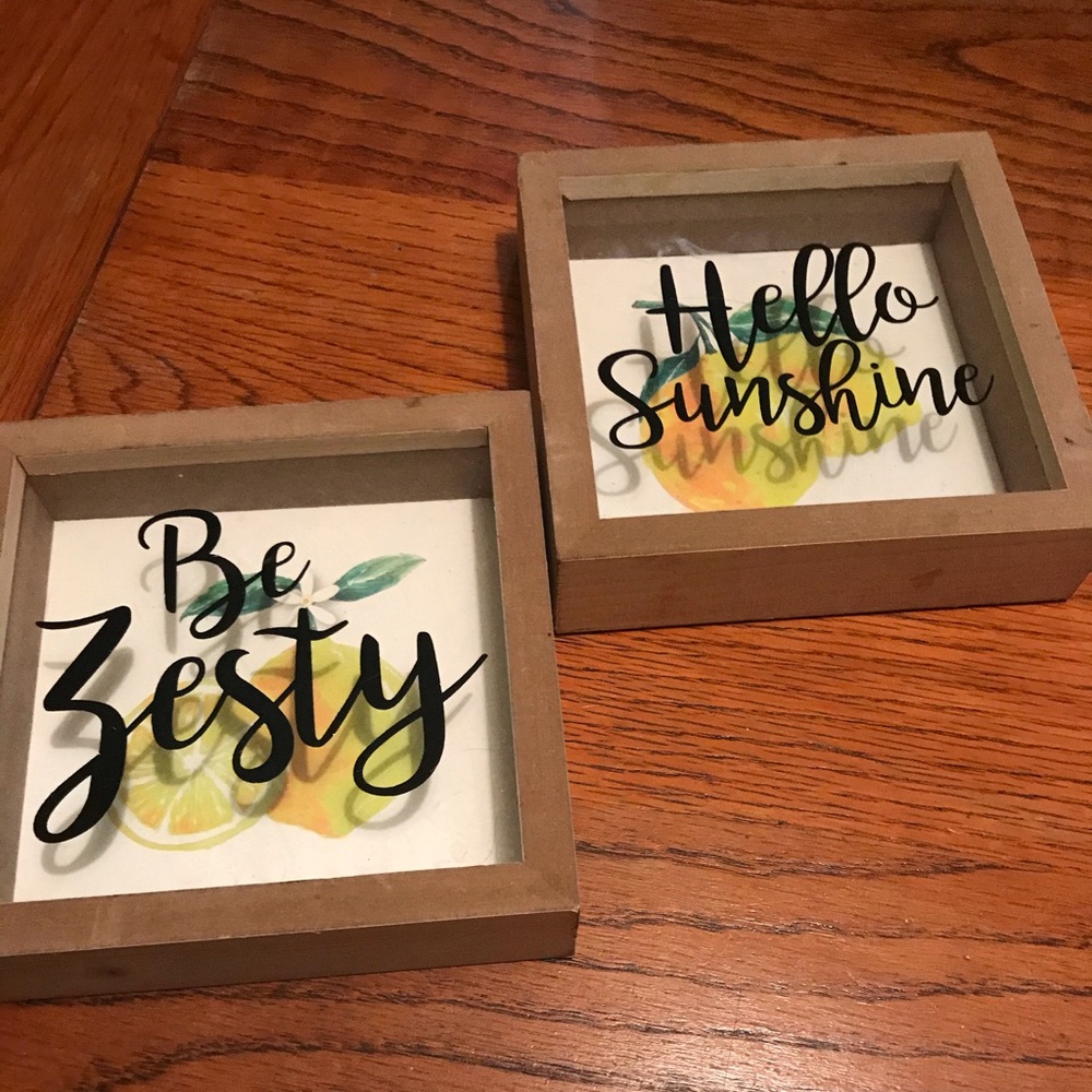 Lemon decor